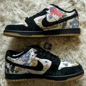 SUPREME x NIKE SB DUNK LOW RAMMELLZEE SIZE